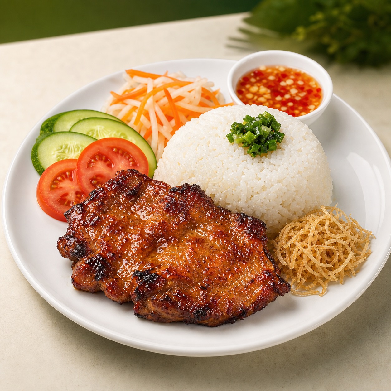 Cơm sườn tại Cơm Tấm Sài Gòn 365
